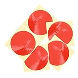 OUNONA 5 Sheets Waterproof Reflective Pressure Gauge Stickers Adhesive Identification Labels for High and Low Pressure Gauges Sturdy for Industrial and Home Use