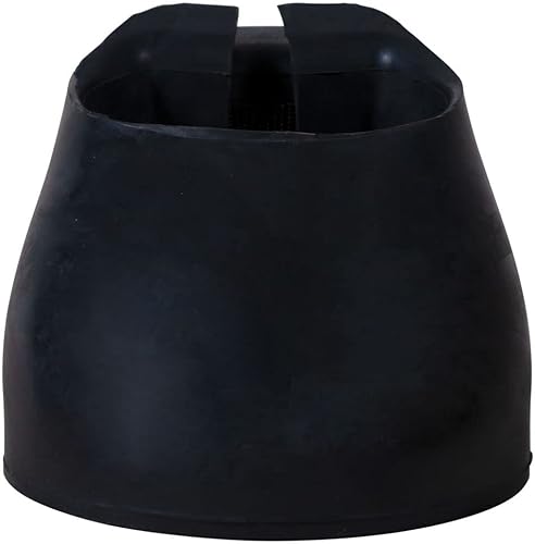 Miniatura 2 de Dura-Tech Botas protectoras de goma para caballo, máxima protección de pezuñas, ideal entre bordes o zapatos perdidos, estilo fácil de poner, correa