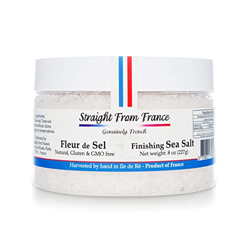 Straight From France French Fleur De Sel Finishing Sea Salt (8 Oz) #TOP15