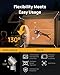 XGIMI MoGo 3 Pro NEW Portable Projector, Google TV with Licensed Netflix, Build-in Adjustable Stand, Mini Projector Supports Power Banks, 450 ISO Lumens, ISA 2.0, 2 x 5W Harman Kardon