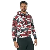 [ロスコ] パーカー プルオーバー 迷彩 米軍 メンズ レッドカモ(2791) 2XL
