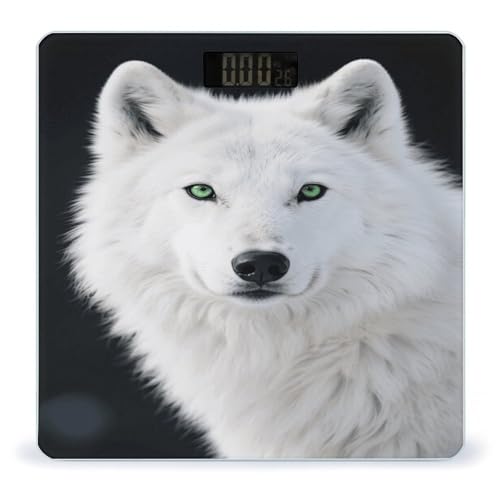 Báscula Digital de Baño con Pantalla LCD y Cristal Templado