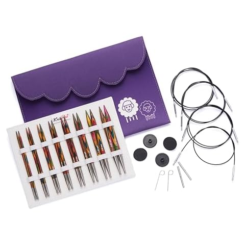 KnitPro Interchangeable Circular Knitting Needle Tips Deluxe Set - Symfonie (3.50-8.00mm) Cover