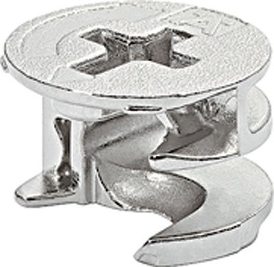 6 x Minifix 15 housing, without rim, for wood thickness 12 mm , Free Shipping