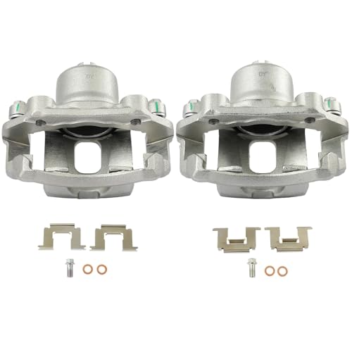 Image of 19B956A 19B957A Front Left & Right Disc Brake Calipers Assembly
