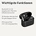 Amazon Basics Bluetooth-Kopfhörer, True Wireless Ohrhörer, IPX4 wasserdicht, In-Ear mit Mikrofon, Ladeetui, Schwarz