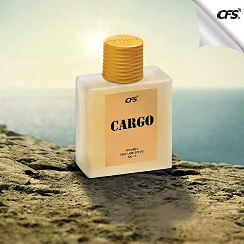 Image of FRASIYON Cargo Khakhi Apparel Perfume Spray for Men | Long Lasting Masculine Fragrance | Rugged Travel-Inspired Scent | 100ml Eau De Parfum