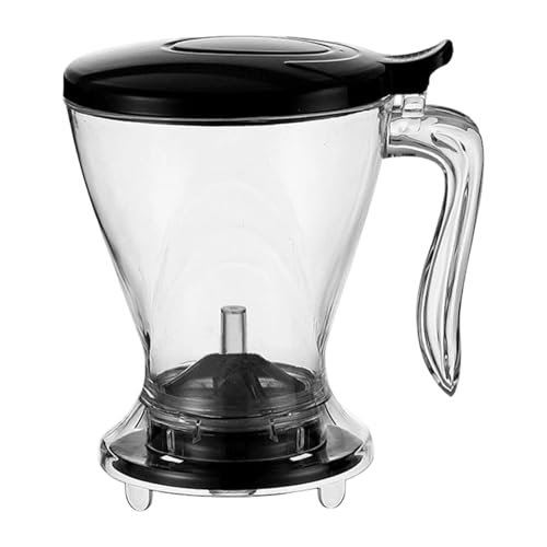 Ronyme Gotero de café Profesional, fácil de Limpiar, Filtro de café por Goteo, Accesorio de PC para Acampar, Senderismo, Viajes, Regalo al Libre, Negro