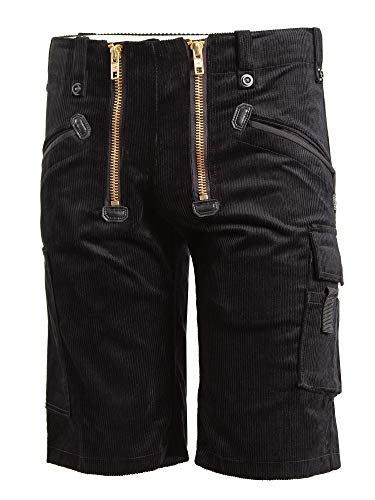 Preisvergleich Produktbild OYSTER Zunftbermuda Liam kurz schwarz (48)