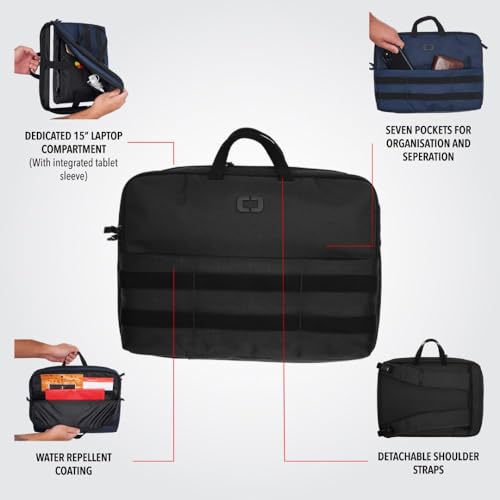 Image of OGIO Pace Pro 10 Briefcase Backpack Black