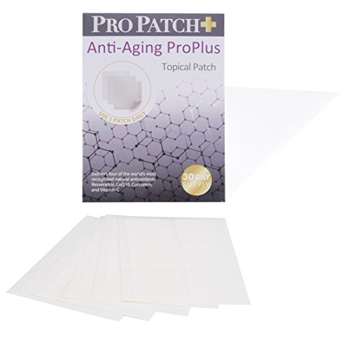 ProPatch Plus | Anti-Aging ProPlus | Topical Patch | Delivers Natural Antioxidants | Promotes Healthy Looking Skin | 30 Patches