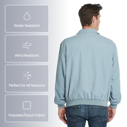 Image of Weatherproof Men's Golf Jacket - Lightweight Windbreaker, Water-Resistant Microfiber Shell, Perfect for Golf & Casual Wear