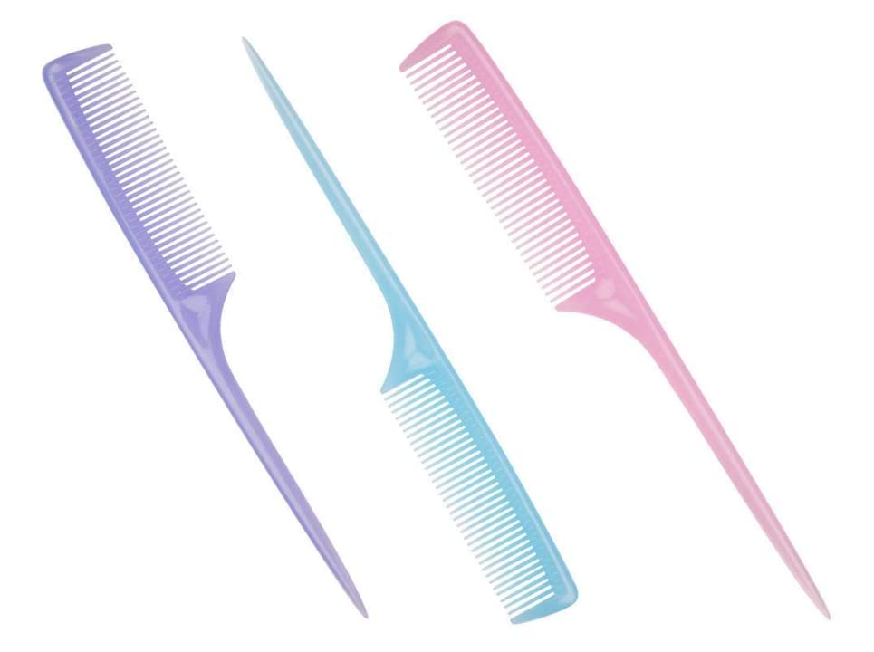 SBWC Traders Tail Comb with Medium Fine Teeth (Multicolor) For Men Women Children (pack of 1)-image-16