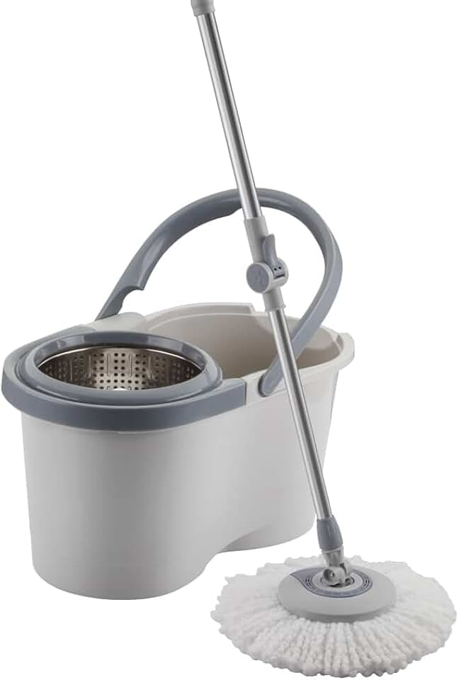 Electrolux Menalux MOP Giratório Inox com Refil Extra de Microfibra