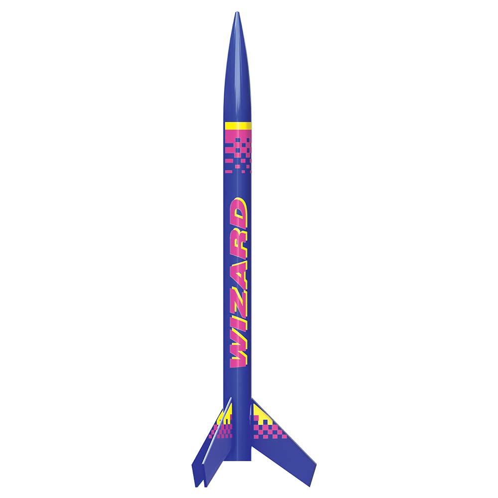 Estes1292 Wizard Rocket (Pack of 3)