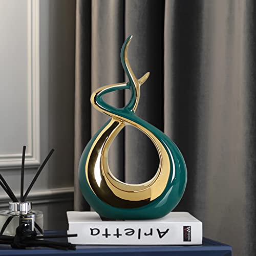 Reyusiee Modern Ceramic Statue Table Decorations - Abstract Art For Dining Room, Living Room And Office Centerpiece - Home Decor #TOP2