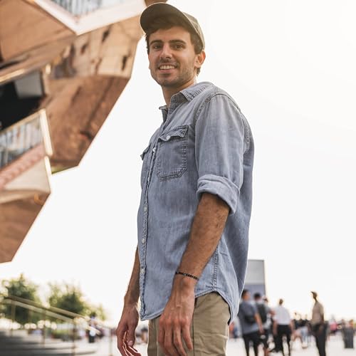 Black Onyx Tourmaline Bracelet Triple Protection Healing Crystal Bracelet Obsidian Hematite Bracelet For Men And Women 5