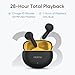 realme Buds T01 Truly Wireless in-Ear Earbuds with AI ENC for Calls, 13mm Dynamic Driver, Upto 28Hrs Battery, 88mm Latency, Bluetooth V5.4 & Google Fast Pair - (Black)