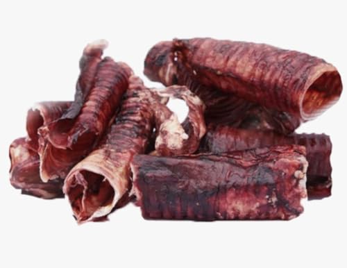 Dei NATURE Traquea de carne de vaca, masticativo para perros, paquete de 2 kg, snack natural, dieta Barf