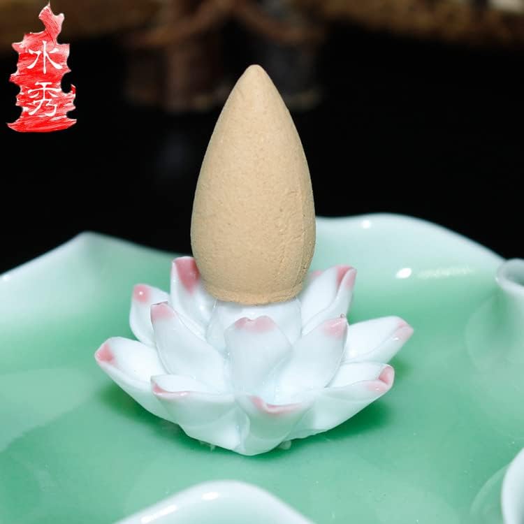 Tapered Inverted Fragrant Tower Incense products崖柏 锥形倒流香塔香香道用品 倒流香炉塔香(崖柏塔香)
