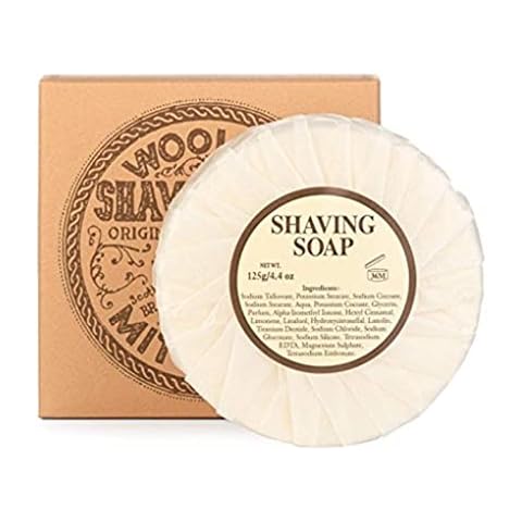 Mitchells Wool Fat Shaving Soap Refill (125g) Cover