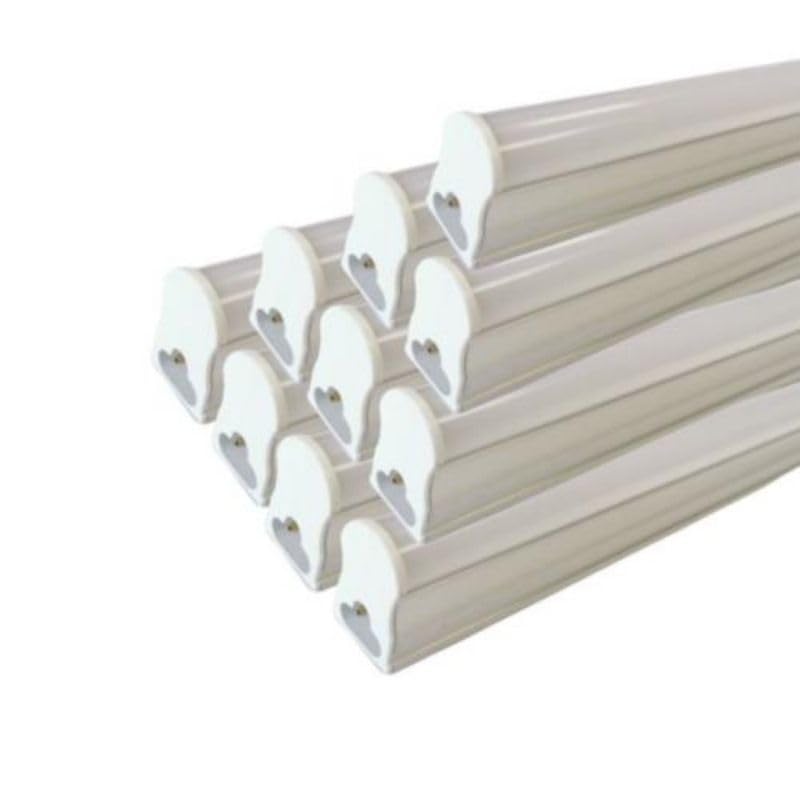 Tubo de neón LED 120 cm T5 18 W – Pack de 10 / blanco frío 6000 K – 8000 K