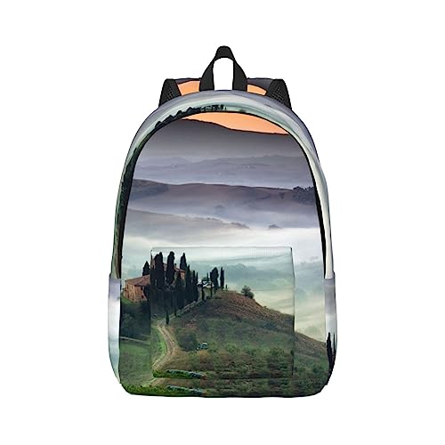 Sac à dos décontracté pour ordinateur portable noir S OUSIKA Villa
