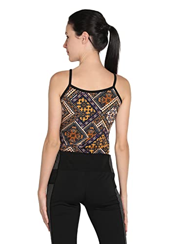 Image of CHKOKKO Women's Polyester Regular Fit Crop Top