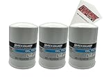 Cyclemax Three Pack compatible with Quicksilver Oil Filters 35-16595Q Contains Three Oil Filters