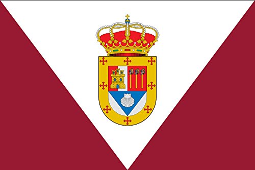 Drapeau Valdeconcha Guadalajara grand format pour mât extérieur - 2