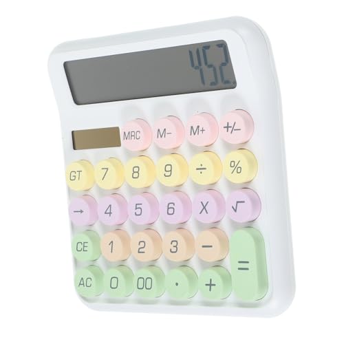 Calcolatrice Scrivania Compatta e Portatile Design Adorabile per Ufficio e Studenti con Display e Resistente Facile Usare e Trasportare