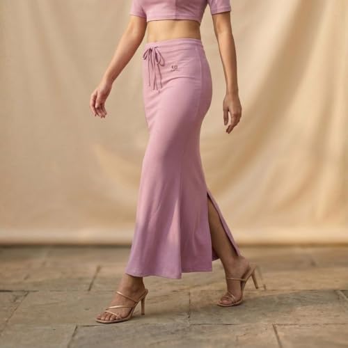Image of Women's Saree Shapewear - Slim Fit Stretchable Petticoat for Sarees | Comfortable Waistband | Body Shaping Underskirt