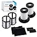 HQRP 2-Pack Dirt Cup Filter Assembly Compatible with Bissell 6489/64892 / 64894 Zing Bagless Canister Vacuum Cleaner, 203-1772 203-1532 Replacement