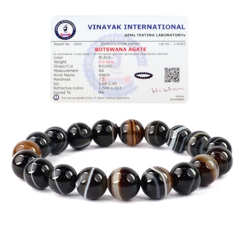 Image of Reiki Crystal Products Certified Natural Crystal Stone Round 10 mm Beads Bracelet for Men and Women | Reiki Charged Gemstone Jewellery Bracelet| Multiple Stone Variants Available