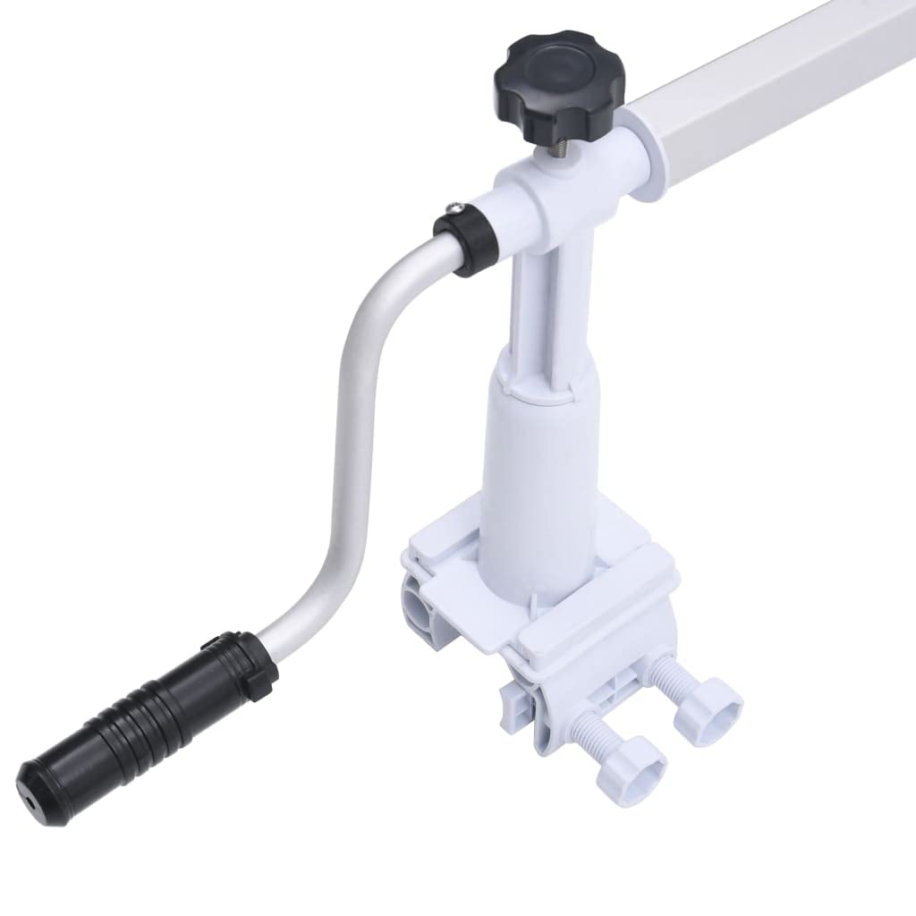 SKM Enrouleur pour bâche de piscine avec base en plastique (6,7 kg)