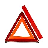 First Aid Only Warndreieck nach ECE R27 | Kompaktes KFZ Euro-Warndreieck für Auto und Motorrad | Klappbarer Standfuß, reflektierend & gut sichtbar | In robuster Kunststoffbox | P-30002 00