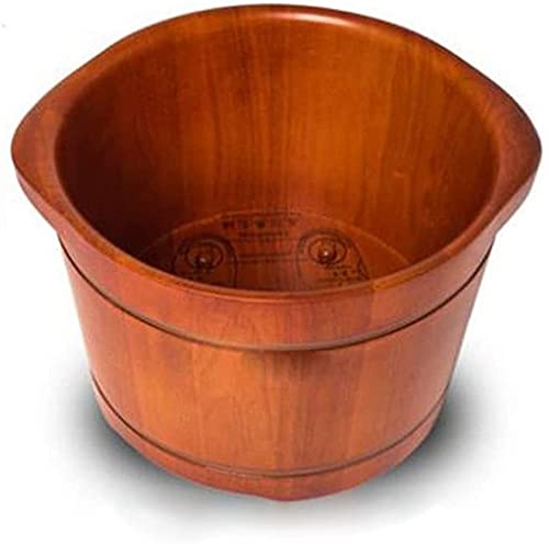 Masajeador Spa de Pies de Madera Hecho a Mano Tamaño L