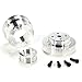 BBK Performance 1553 Underdrive Pulley Kit for Ford Mustang 5.0L - 3 Piece Lightweight CNC Machined Aluminum Kit