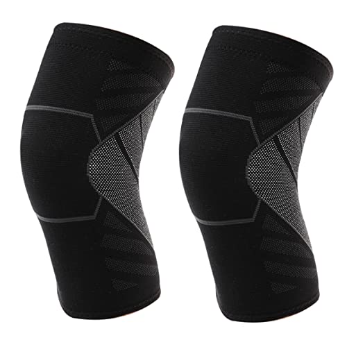 Mobestech Ergonomic Design Knee Pads 2 Pack Comfort Knee Cover for Men Women for Running Dancing