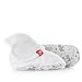 goumikids Goumihats, Tie On Baby Beanie Hat with Soft, Organic Cotton Hat Protects from Sun and Other Elements, for Newborns or Infants, Forest Friends (Gray, 3-6 Months)
