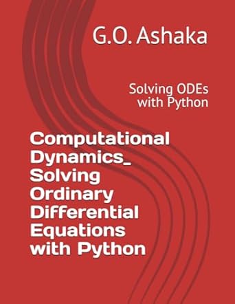 Amazon.com: Computational Dynamics_ Solving Ordinary Differential ...