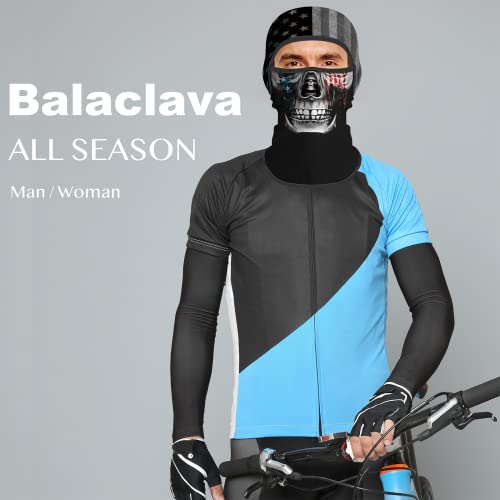 Image of Obacle Balaclava Face Mask Men Women for Sun Protection Motorcycle Fishing Raves