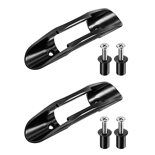 ALI2 K-ayak Lot de 2 clips de support de pagaie avec vis Noir Cover