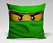 Amy Like Pillowcases Green Ninjago Master of Spinjitzu Pillow Case (18*18 Inches )