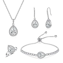 Teardrop jewelry-silver3