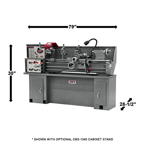 Jet Ghb-1340A, 13" X 40" Geared Head Bench Lathe, 2Hp, 1Ph 230V (321357A) #TOP2