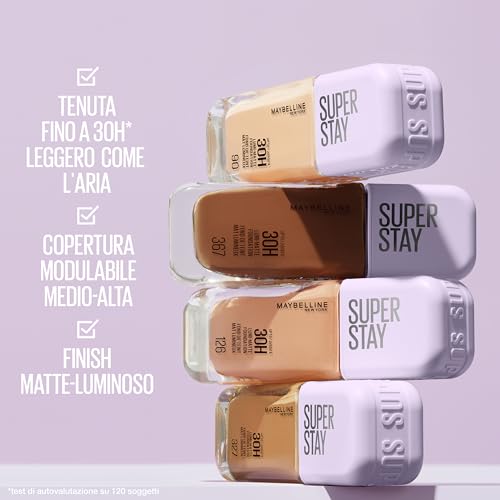 MAYBELLINE NEW YORK SuperStay Lumi-Matte fondotinta lunga tenuta colore 126 35 ml - 3