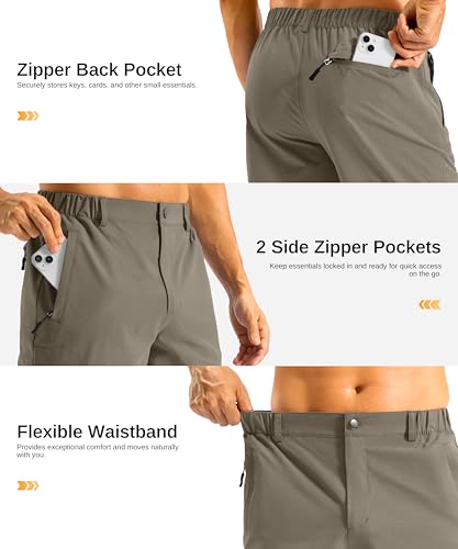 Image of G Gradual Men's Shorts 11 inch Long Golf Lightweight Knee Length Shorts