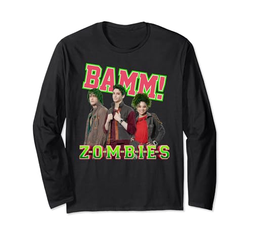 T-shirt Disney Zombies Bamm manches longues vêtement imprimé et haut décontracté pour les ados