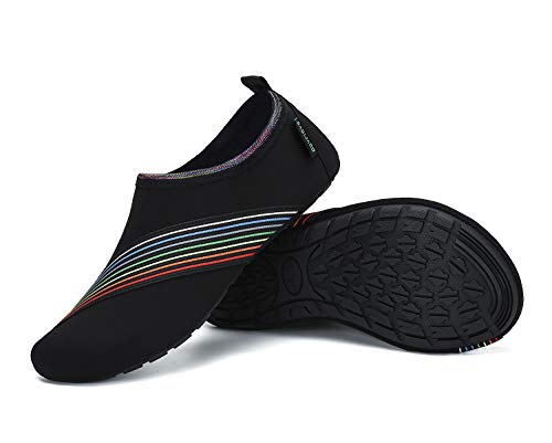 SAGUARO Hausschuhe Herren Damen Hüttenschuhe Leicht Rutschfest Pantoffeln...